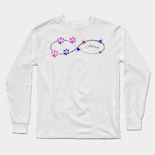 Always dog love - ink splash Long Sleeve T-Shirt